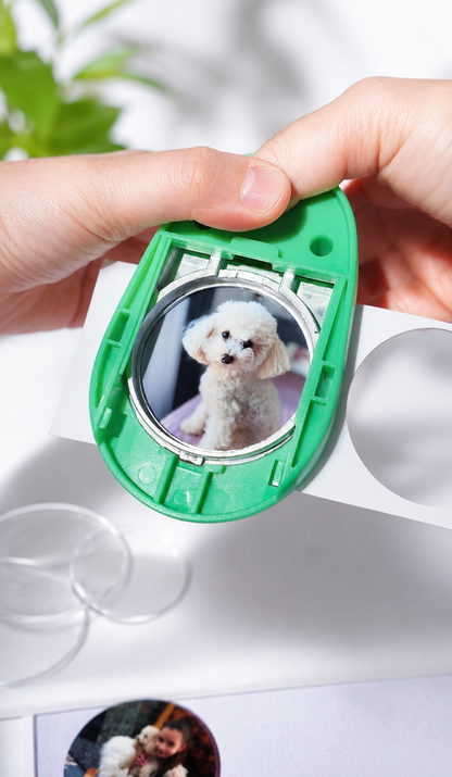 2" Pearl Glass Photo Magnets – Turn Your Memories Into Keepsakes