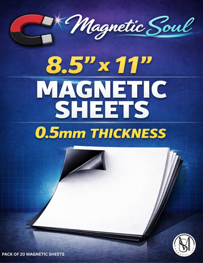 Magnetic Flex Sheets 8.5 X 11 Inches