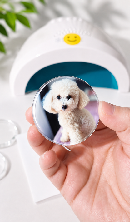 2" Pearl Glass Photo Magnets – Turn Your Memories Into Keepsakes
