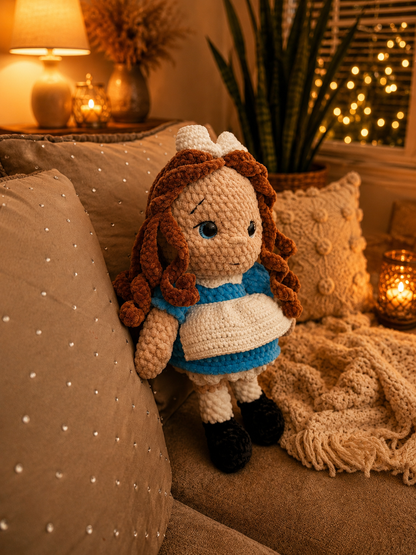 Adorable Handmade Crochet Doll – A Charming Companion for Play & Display