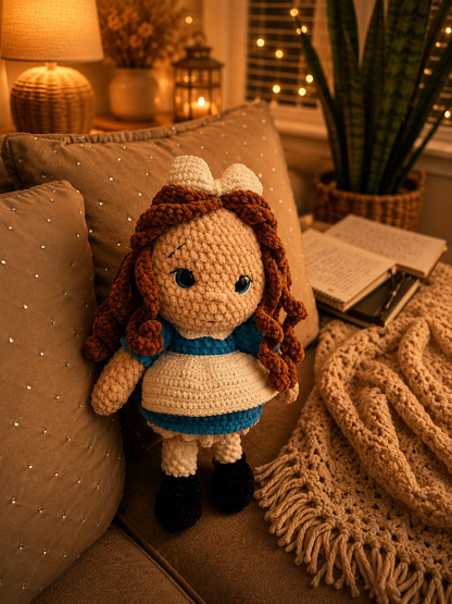 Adorable Handmade Crochet Doll – A Charming Companion for Play & Display