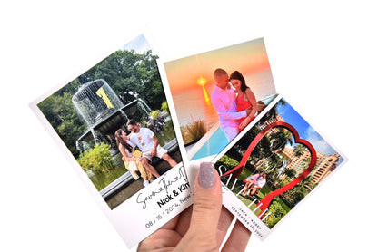 Custom Photo Save the Date Magnets for Wedding Announcement