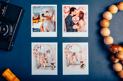 Retro Photo Print Magnet – Personalized Custom Gift