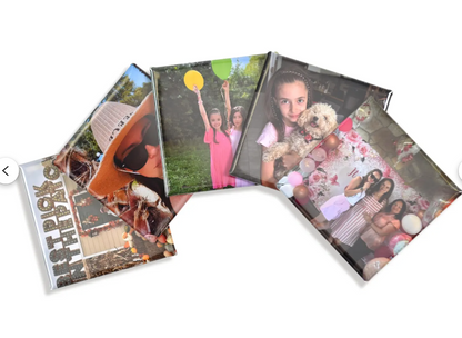 Custom Photo Fridge Magnets – Personalized 2x2 Family Gift & Save the Date