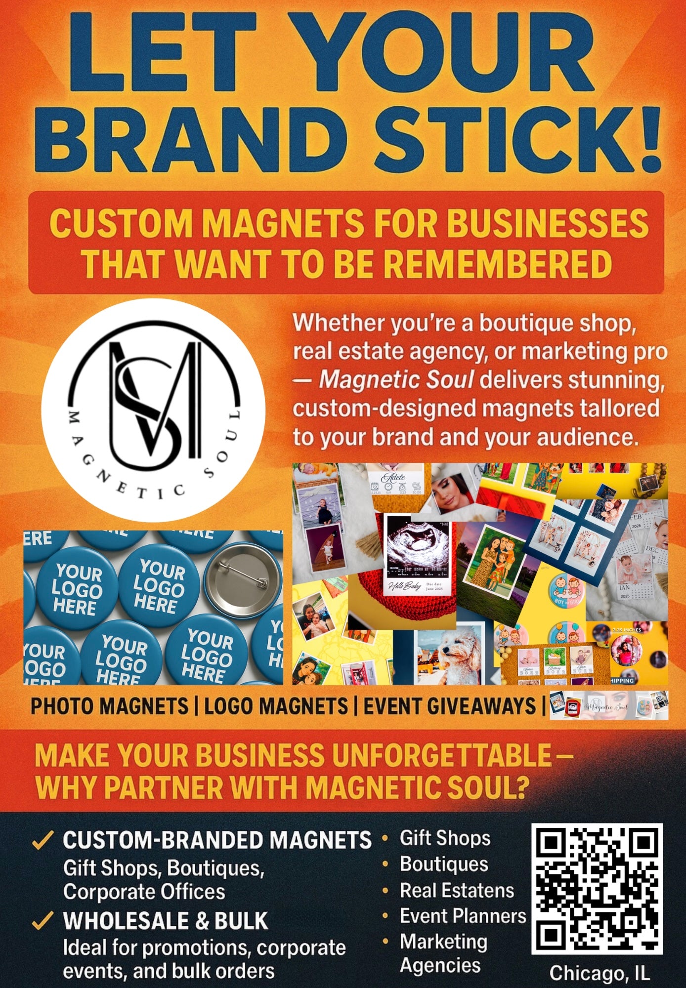 A5 Magnetic Flyer – Custom Business Promotion Brochure